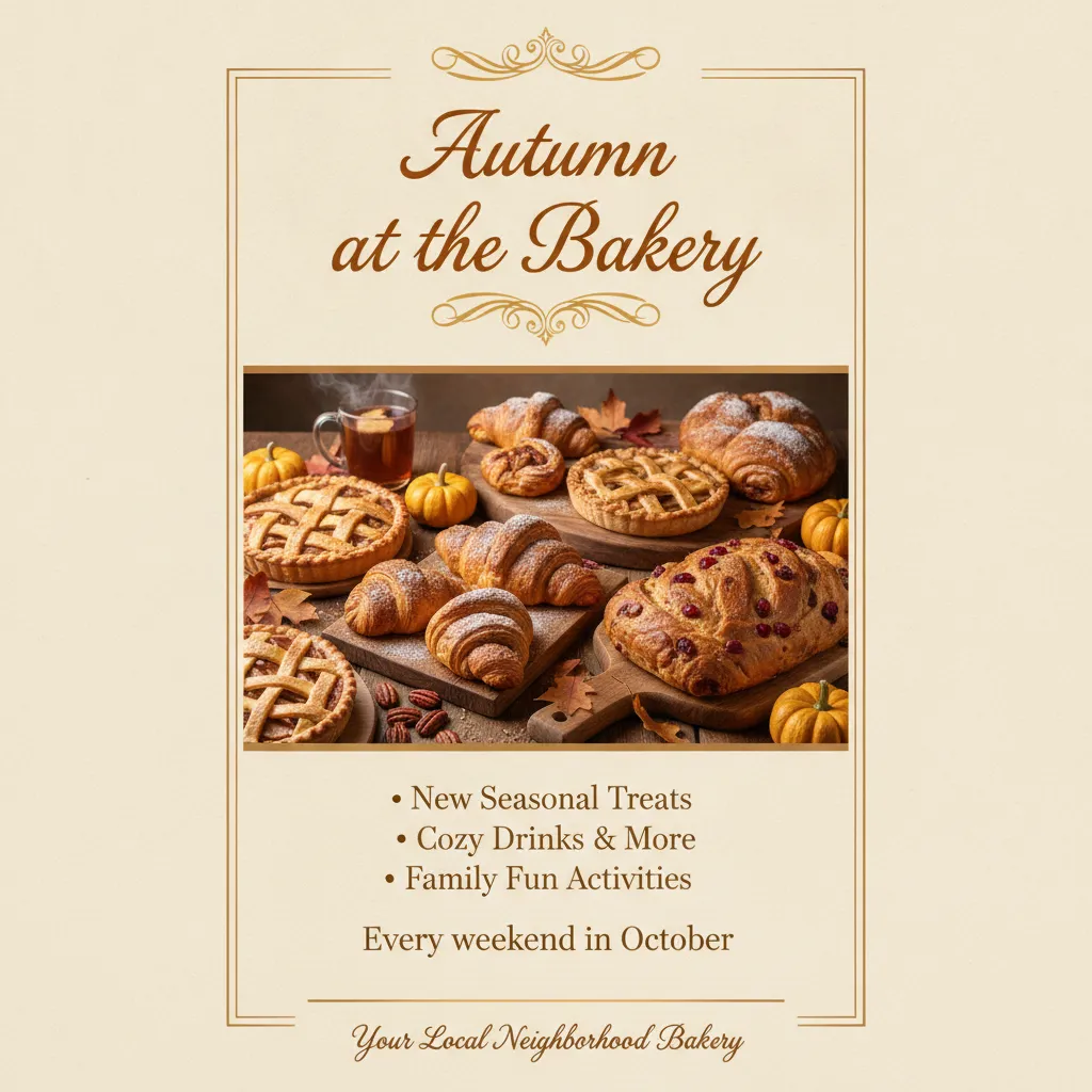 Rendered flyer